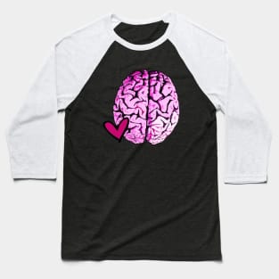 Brain Floral, love your brain Baseball T-Shirt